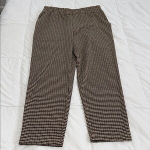 a new day Brown and Black Houndstooth Pants